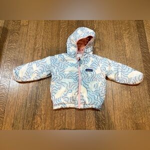 Patagonia reversible down beluga jacket 2T